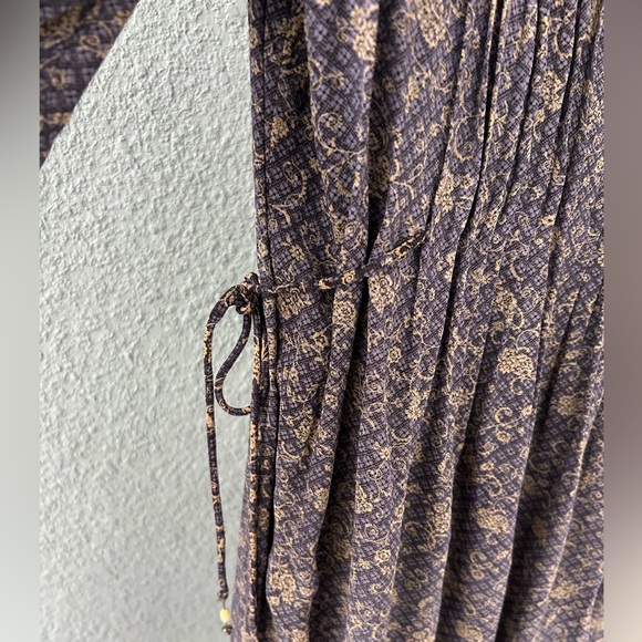 Sarah Elizabeth Vintage 18W Square Neck Cottagecore Prairie Modest Pleats Dress - Picture 4 of 7